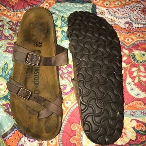 Habana oiled leather Birkenstocks